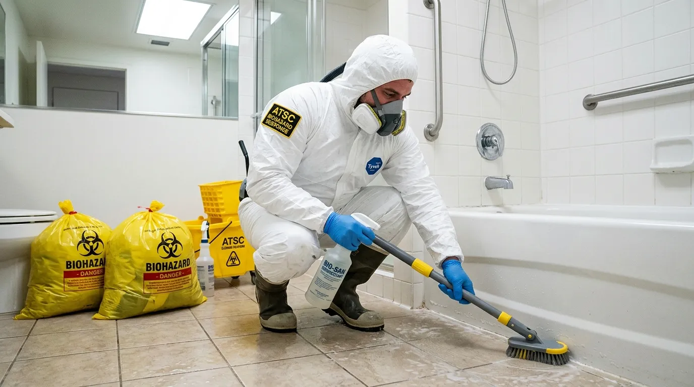 Decontamination equipment deployed for Blood Cleanup in Athens